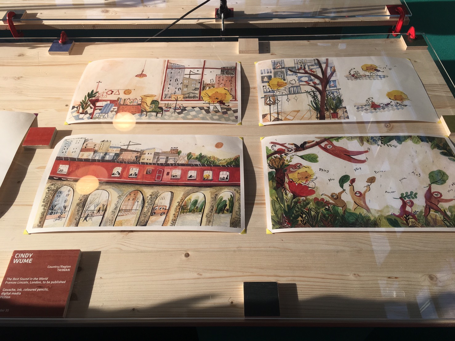 入圍插畫家吳欣芷的作品