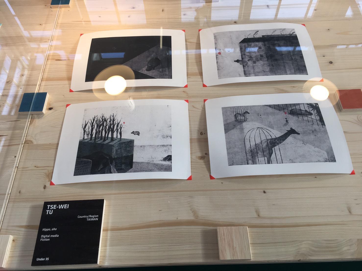 入圍插畫家安哲的作品