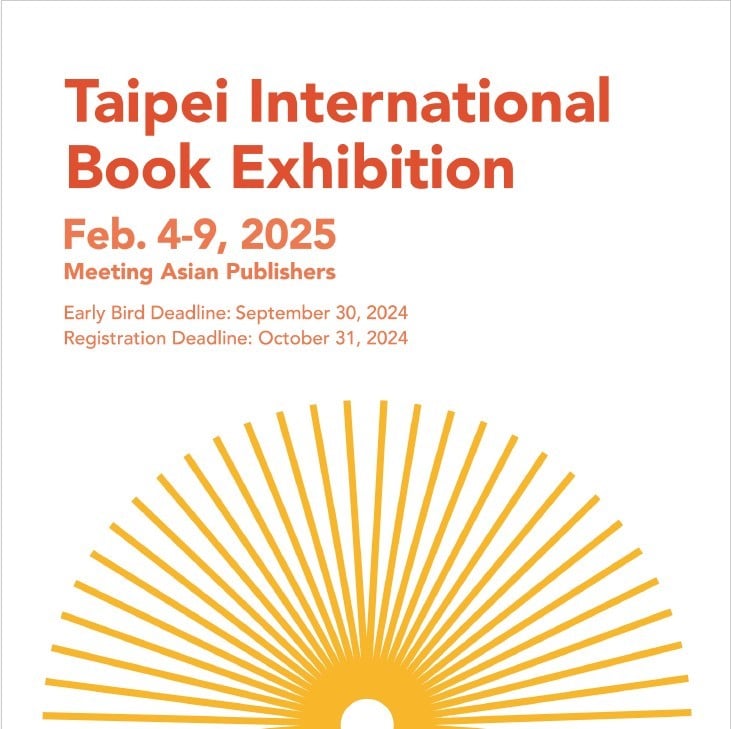 Calling Early-Bird Exhibitors for the 2025 Taipei International Book Exhibition (Feb. 4-9)!
